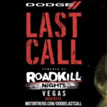 Dodge Poster Last Call Roadkill black background