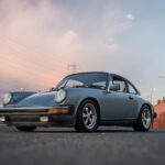 Porsche 911 SC on road