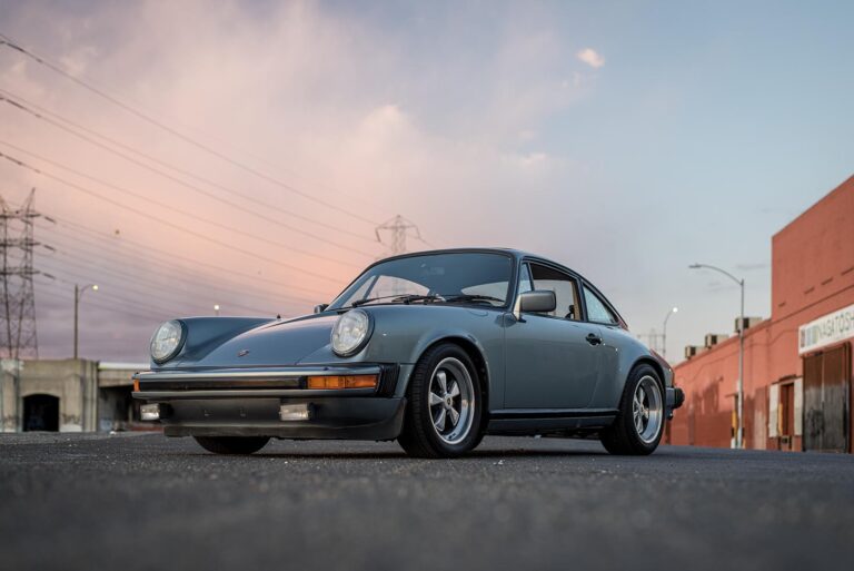 Porsche 911 SC on road