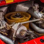 Close up Flat Six Engine