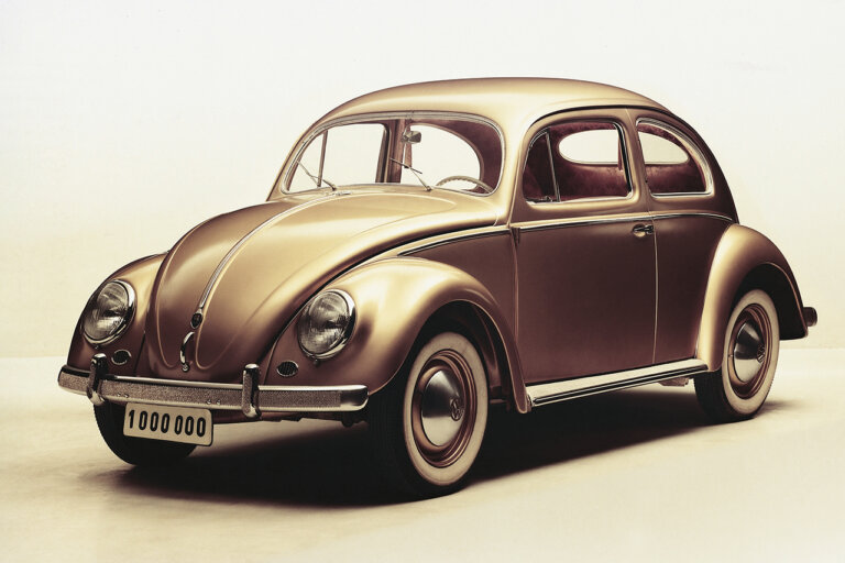 gold Beetle on white background