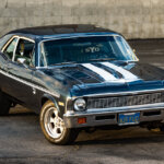 blue 1962 chevy nova