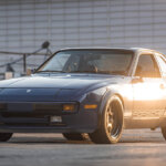 navy blue porsche 944