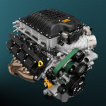 Hellephant engine on a green and black background